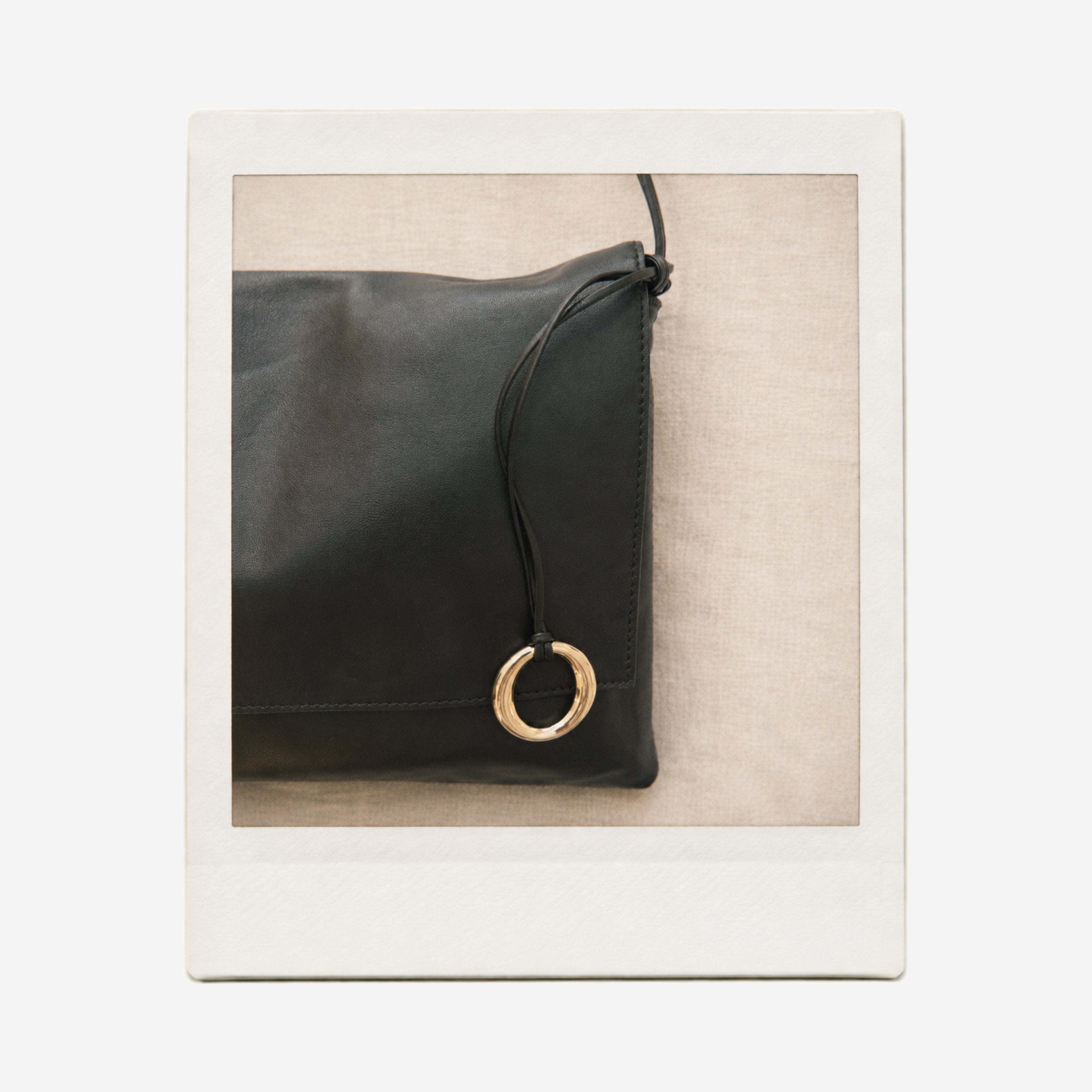 O Bag Charm in Gold
