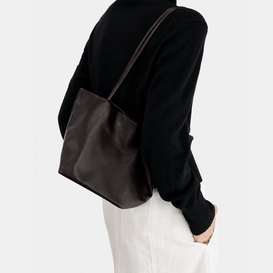 Logan Mini Tote Brown
